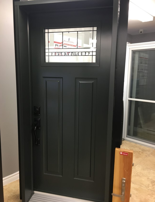 Showroom | Black residential door