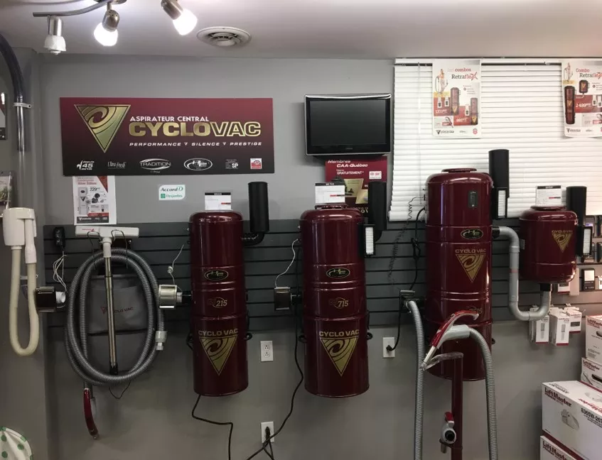 Salle de montre | Distributeur Cyclovac